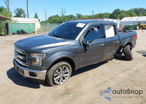 2016 Ford F-150 Lariat из США, поврежденный, VIN 1FTEW1EG5GFD09891